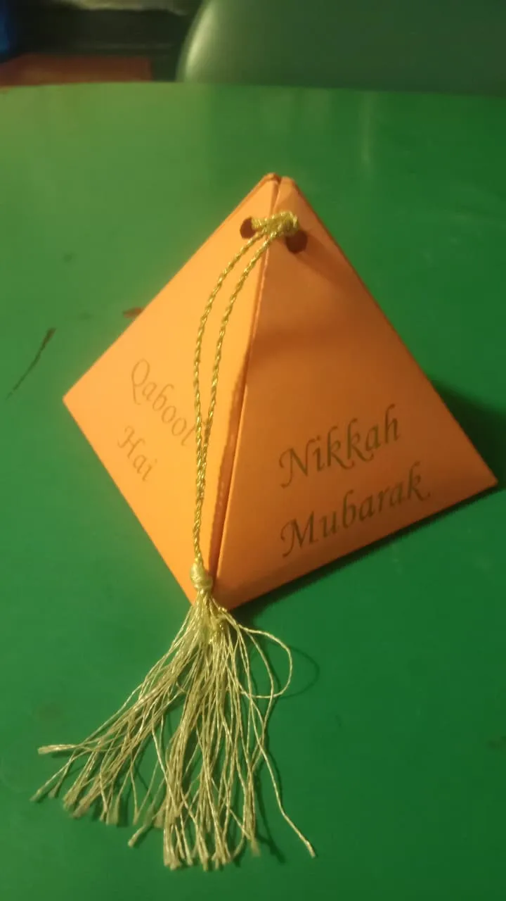 Islamic Wedding Card